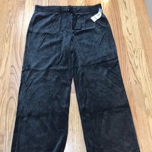 Women’s Jones New York Dark Grey Velour pants